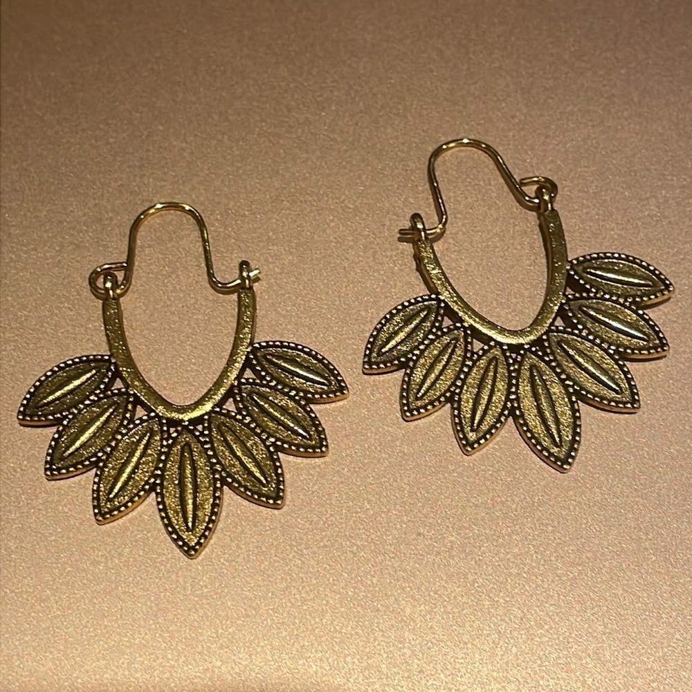 Moroccan Style Hoop Earrings